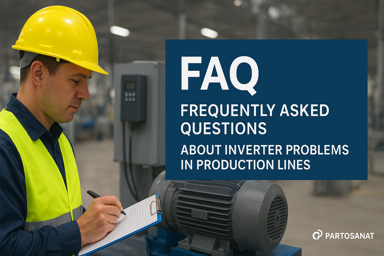 مشکلات اینورتر صنعتی – راه‌حل‌های عملی با اینورتر LX پرتو صنعت